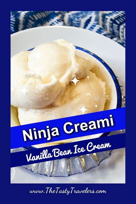 Ninja Creami Vanilla Bean Ice Cream Recipe Vanilla Bean Ice Cream Ninja Ice Cream Recipe