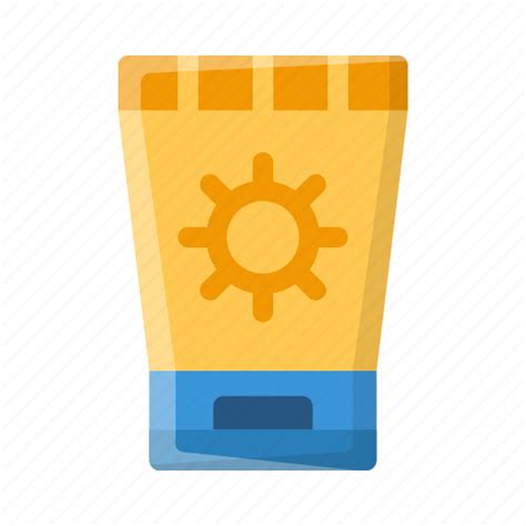 Sunscreen Skin Care Sun Uv Protection Sunblock Icon Download On