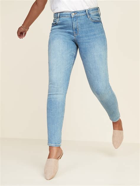 Mid Rise Rockstar Super Skinny Jeans For Women Old Navy