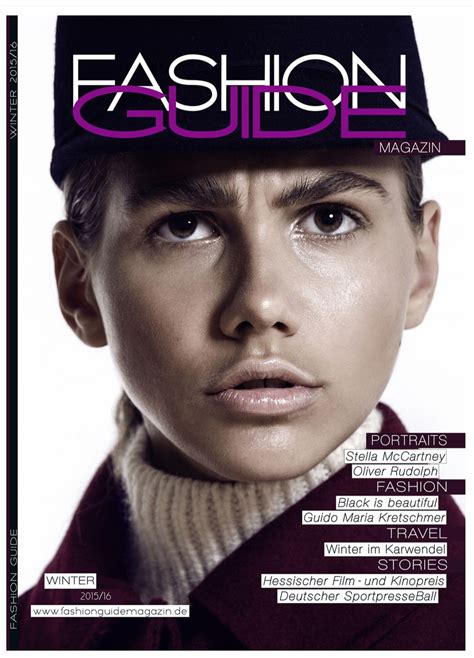 Winter Ausgabe 201516 Fashion Guide Magazin