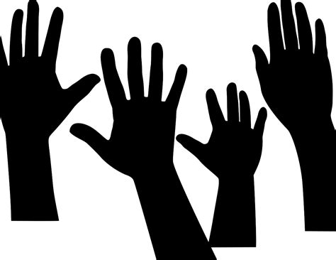 Svg Raised Pray Hands Human Free Svg Image And Icon Svg Silh