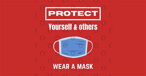 Protect Yourself And Others Wear A Mask Tank Top Teepublic