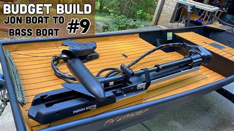 Installing A Foot Controlled Trolling Motor On A Jon Boat Budget