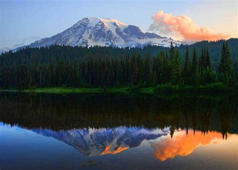 Reflection Lakes At Mount Rainier Visit Rainier