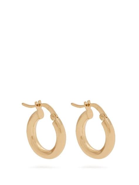 Anissa Kermiche Anissakermiche Gold Hoop Earrings Stud Earrings
