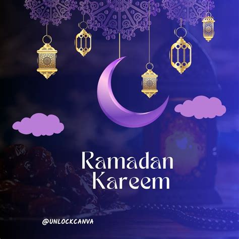 Free Templates For Ramadan Using Canva In 2023 Ramadan Template