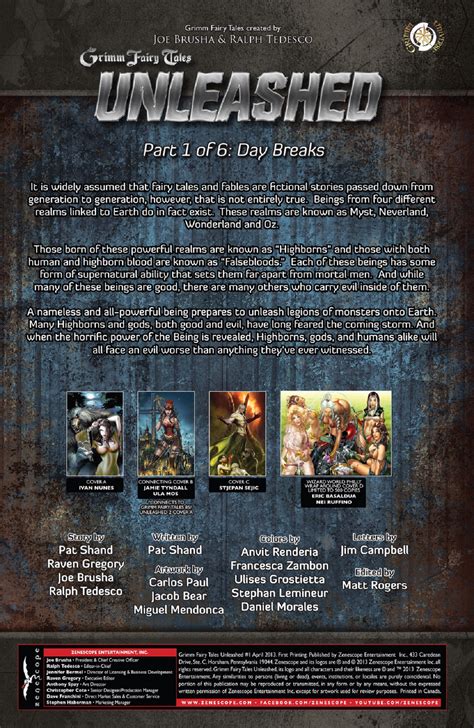 Read Online Grimm Fairy Tales Unleashed Comic Issue 1