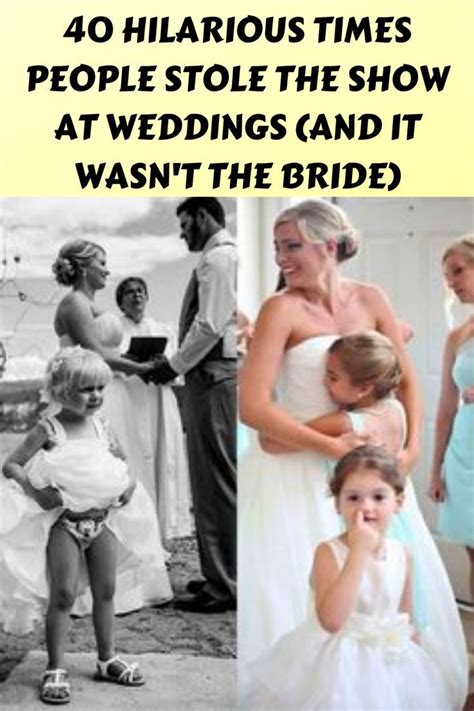 40 Hilarious Times People Stole The Show At Weddings And It Wasnt The Bride Wedding Guest