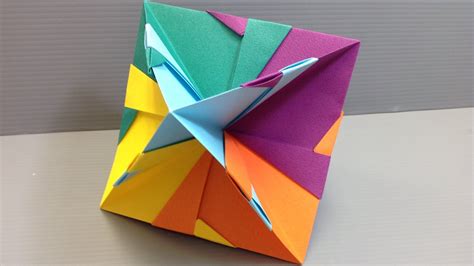 Quick And Easy Modular Kusudama Origami Origami Easy Origami Paper