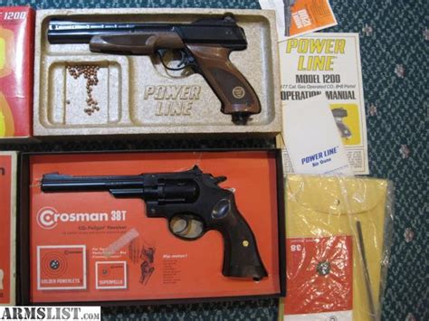 Armslist For Sale Vintage Crosman And Daisy Bb Gun Pellgun Pistol