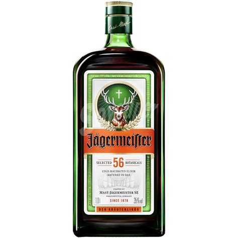 Jägermeister Licor De Hierbas Alemán Botella De 100 Cl