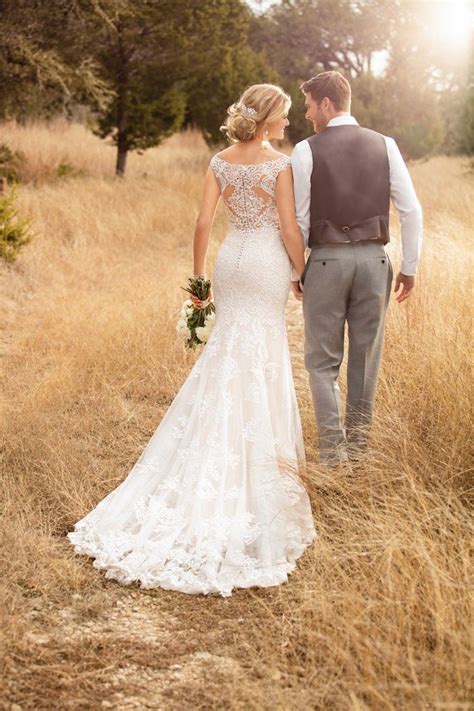 Featured Wedding Dress Essense Of Australia Wedding Gown Backless