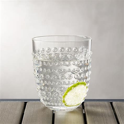 Dottie Clear Acrylic 17 Oz Drink Glass Crate And Barrel