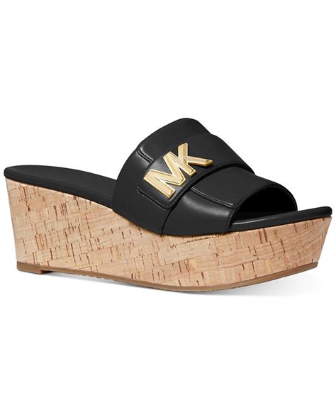 Michael Kors Womens Jilly Platform Slide Sandals Macys