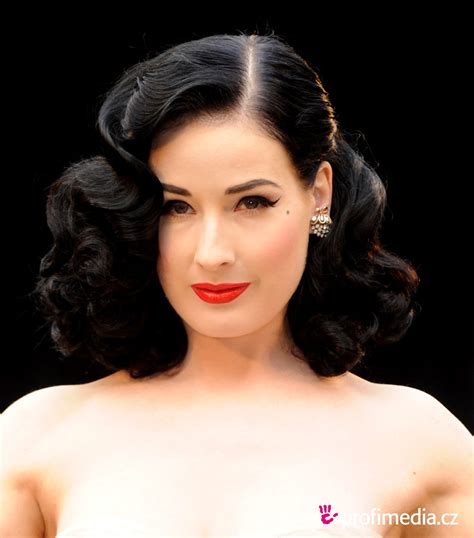 Marilyn monroe & dita von teese old hollywood pinup glamour hair and makeup. Dita Von Teese - - hairstyle - easyHairStyler