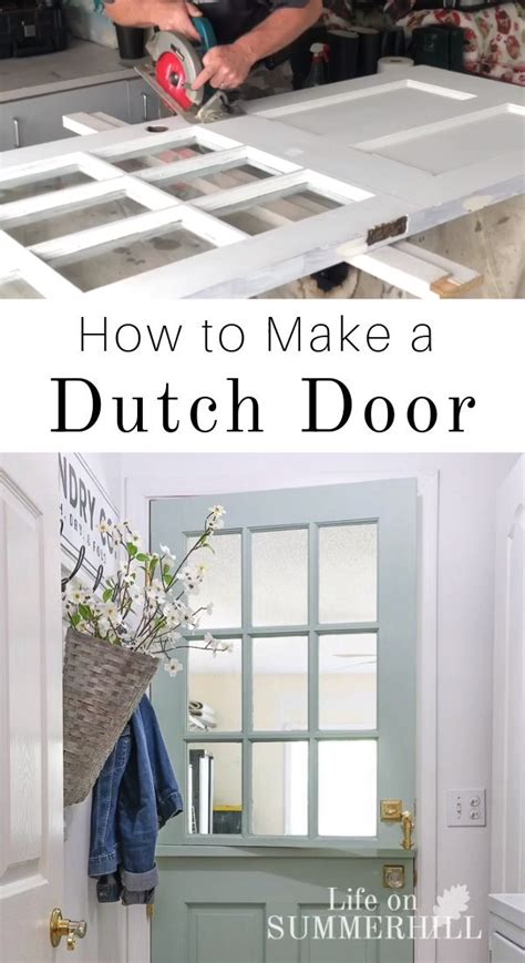 Here Is A Diy Dutch Door With Shelf Project That Will Improve Your Curb