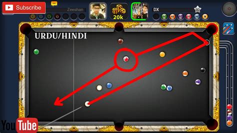Www.8ballerclub.com for cue & coins links to your inbox! 8 BALL POOL Tips and Tricks in URDU/HINDI - YouTube