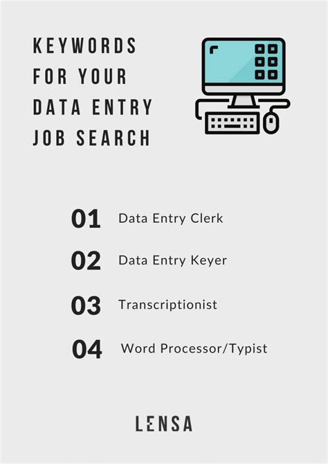 Top 10 Remote Data Entry Jobs Lensa Insights