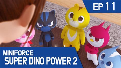 Kidspang Miniforce Super Dino Power2 Ep11 Arrival Of Kanva A New