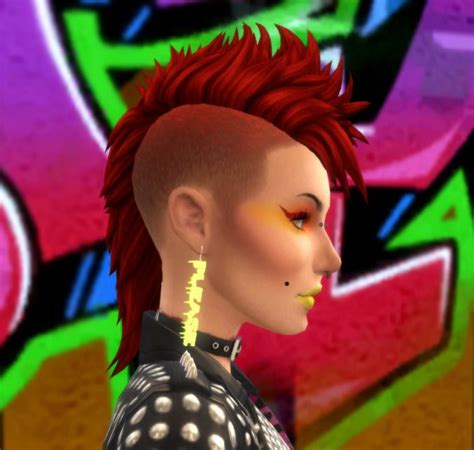 The Sims 4 Mullet Hair