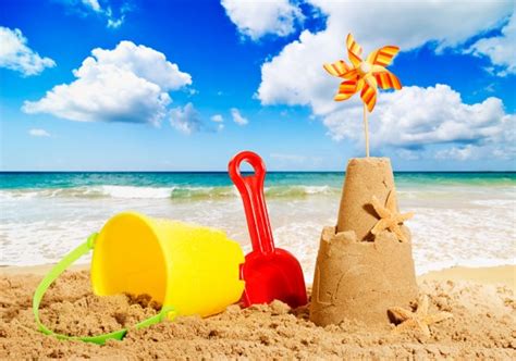 Sandcastles At The Beach 1280x898 Wallpaper