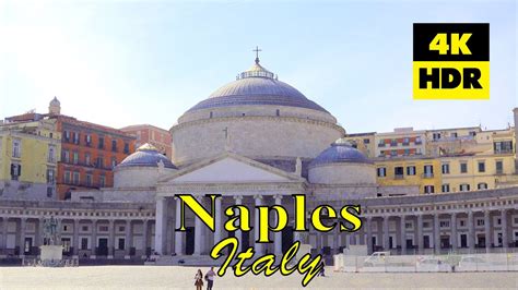 Naples Italy In 4k Uhd Hdr Youtube