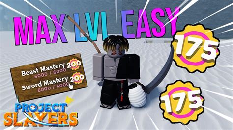 New Fastest Way To Get Max Lvl Guide Project Slayers Youtube