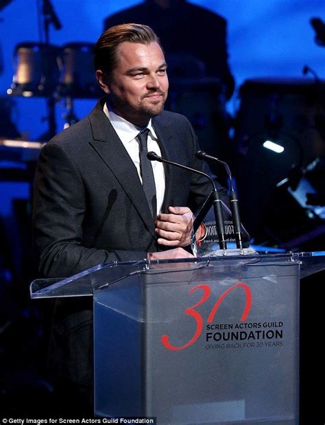 Leonardo Dicaprio At Sag Foundations 30th Anniversary Celebration In