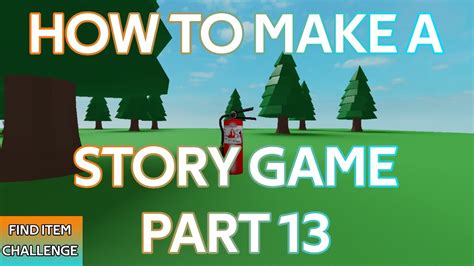How To Make A Story Game In Roblox Studio Part 13 Youtube
