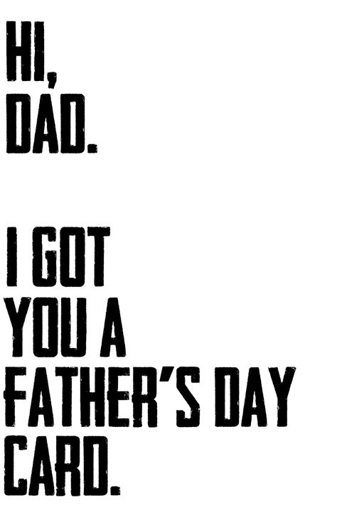 Fathers Day Cards Free Printable