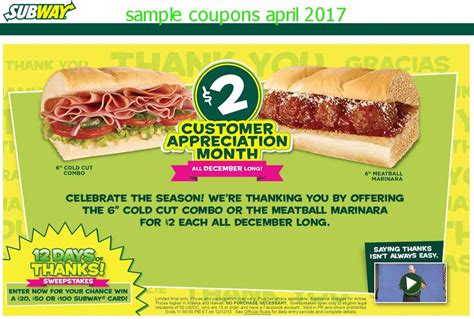More subway malaysia promotions & coupons >>. Printable Coupons 2019: Subway Coupons