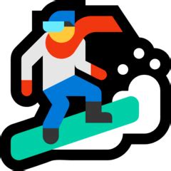 ? Snowboarder Emoji — Meaning In Texting, Copy & Paste ?