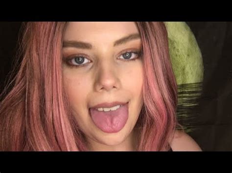 Asmr Close Up Tongue Swirling Lens Licking Full Video On My Patreon