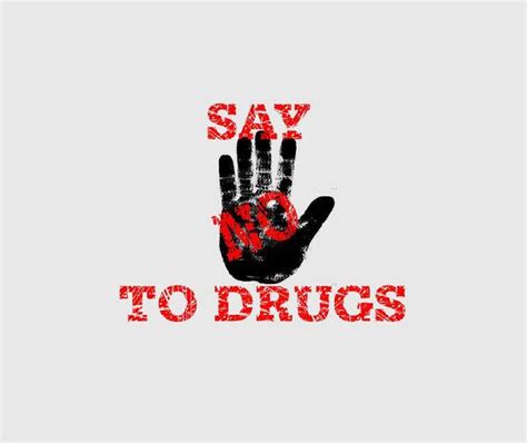Say No To Drugs Poster By Valdecy Rl