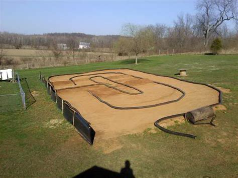 Outdoor Rc Track Area Rc Track Rc Car Track Backyard