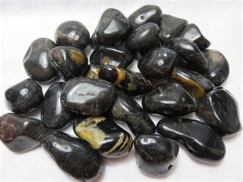 Black Onyx Tumbled Healing Stones Healing Crystals Chakra