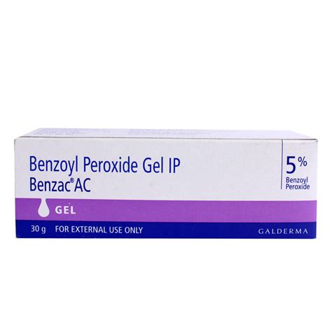Benzac Ac 5 Gel 30 Gm Price Uses Side Effects Composition Apollo