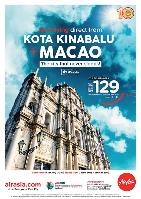 Flights will depart kota kinabalu at 1855 and arrive in wuhan at 2310. AirAsia adds direct Macao flights to Kota Kinabalu hub ...