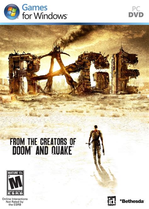 Rage By Id Software Published By Bethesda Pc Games Rage Xbox 360