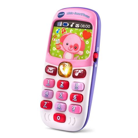 Childs Pretend Baby Little Play Smartphone Toddler Dial And Learn Cell
