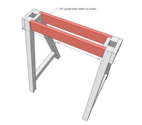 Ana White Adjustable Height Sawhorses Diy Projects