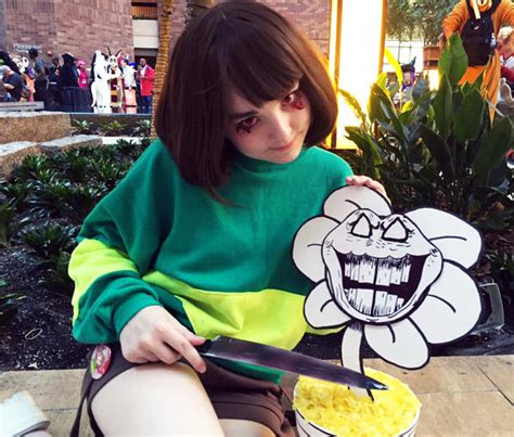 Chara From Undertale Cosplay A Kon 27 By Lost Lillith On Deviantart