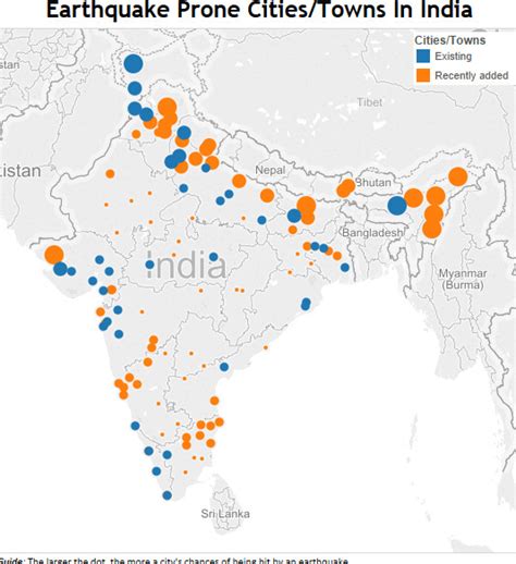 Flood prone states of india. 81 towns and cities added to India's earthquake-prone list