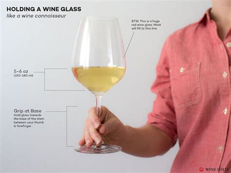 As such everyone who drinks it is expected to keep up with the etiquette such fine liquor demands. Holding the Wine Glass