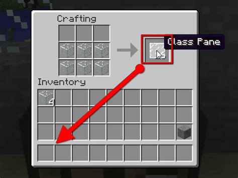 Minecraft How To Make Glass Panes
