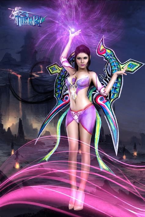 Shock với bộ ảnh Body Painting nóng bỏng quảng bá game