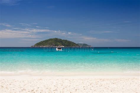 Tropical Beach Similan Islands Andaman Sea Thailand Stock Photo