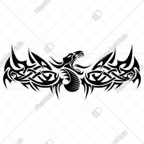 Flying Dragon Vector Art Stock Image By Vyusur