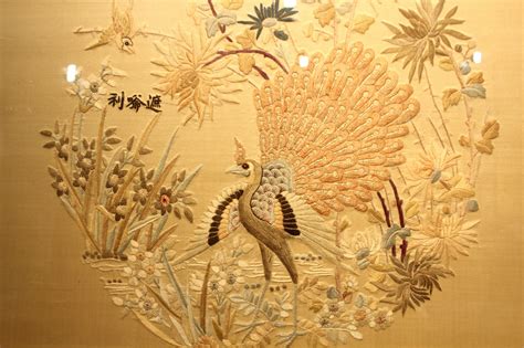 传承广绣之美 30余件广绣作品在禅城静观艺术馆展出 广东频道 凤凰网