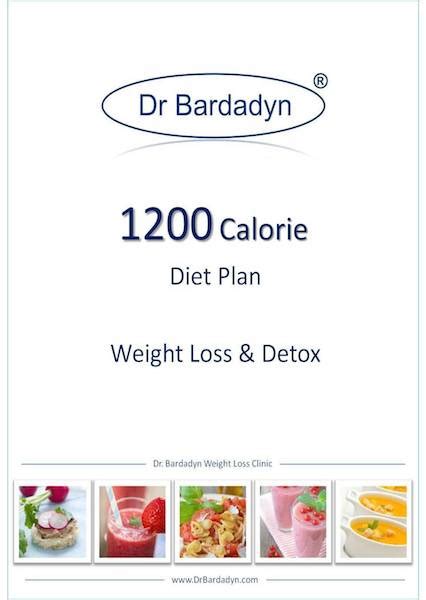 1200 Calorie Diet Plan Weight Loss And Detox